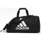 Adidas Sporttasche ADIDAS PERFORMANCE Gr. M, schwarz (schwarz, weiß), Taschen, Kinder, M, Polyester