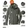 KILLTEC Herren Softshelljacke mit abzippbarer Kapuze KOW 79 MN SFTSHLL JCKT, oliv, L