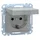 Merten Schuko-Steckdose IP44 Aluminium 1 St.