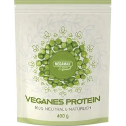 100% NATÜRLICHES Protein vegan Megamax Pulver 400 g