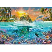 Ravensburger Puzzle 12000887 - Die Unterwasserinsel 1000 Teile