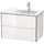 Duravit Waschtischunterschrank 2 Auszüge 81 x 47,8 x 56 cm Graphit Matt