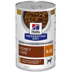 HILL'S PD Prescription Diet Canine k/d Huhn (Eintopf) 354g-Dose