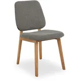 Polsterstuhl OVAR (BHT 47x86x58 cm) - Bezug: Stoff - BHT 47x86x58 cm