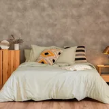 Happy Friday Basic Bettbezug Beige 240 x 220 cm