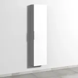 Sanipa 3way Hochschrank mit 1 Tür, Weiß-Soft, UM16543