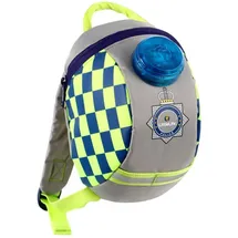 Littlelife Kleinkinder Rucksack Police Polizeiauto daysack mit Blaulicht