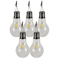 Dehner Markenqualität Dehner Solar-Glühbirne 5er Set, 10 x 17