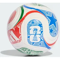 adidas World Cup 26 Trionda Club Ball White/Vivid red/glory Blue/Green 3