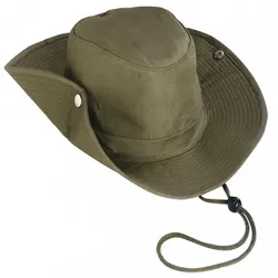 Unisex Sommer Hut (oliv), S