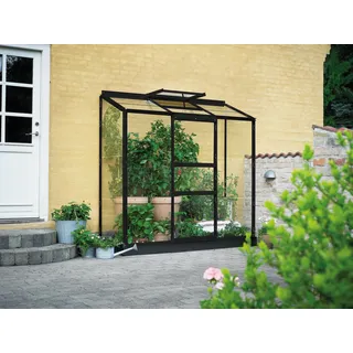 Juliana Altan 3 Alu Schwarz Blankglas 3 mm 1,33 m2