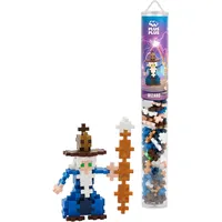 Plus-Plus 4306 Geniales Konstruktionsspielzeug, Zauberer, Kreativ-Bausteine Tube, Bausteinset für