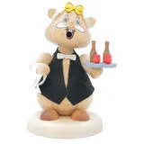 Schweda Räuchermännchen Hamster Klein - Kellnerin
