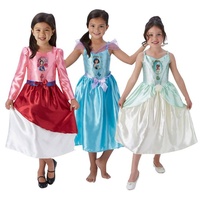 Rubie ́s Kostüm Disney Prinzessinnen Verkleidungskiste mit 3 Kostü, Traumhafte Disney Prinzessinnen Verkleidungkiste mit drei Disney Prinz bunt 122-128