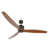 LUCCI AIR 210507 - Deckenventilator AIRFUSION AKMANI Paulownia/schwarz +