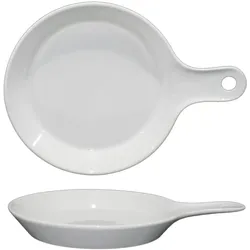 METRO Professional Servierteller, Porzellan, Ø 21.7 cm, weiß