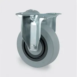 Armaturenrad mit einer verminderten Geräuschintensität, aus Gummi, 125 mm