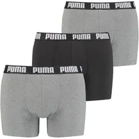 Puma Everyday Boxershorts grey combo L 3er Pack