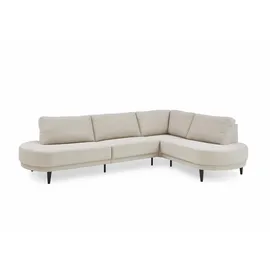 Atlantic Home Collection Ecksofa Ronny, L-Form«, mit Wellenunterfederung, rechts/links montierbar