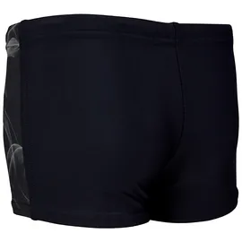 Aquarti Badehose Jungen schwarz/graphit 158