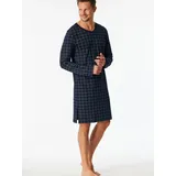 SCHIESSER Nachthemd Fine Interlock Blau 5XL