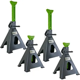 Trutzholm Unterstellbock 4 Stück, 12 Tonnen Traglast pro Stütze Höhe von 490 - 750 mm