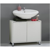PREISBRECHER Waschbeckenunterschrank Lofti 70 x 56.5 x 33 cm (B/H/T) weiß