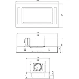 Cecotec Bolero Flux Tir 90 cm Weiß