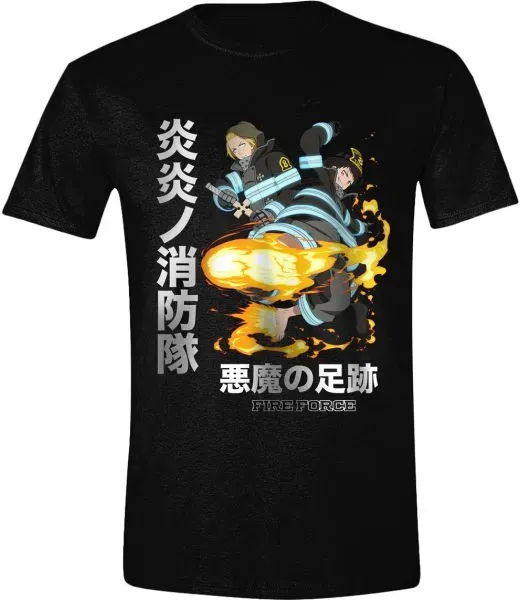 T-Shirt Fire Force - Devils Footprints (größe L)