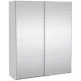 Tvilum Schiebetürenschrank Catania 179 x 221 x 67 cm Weiß