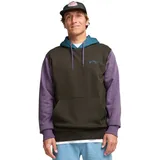 BILLABONG Hoodie Arch Block Lila M
