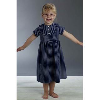 modAS Fischerkleid für Kinder breit gestreift klassischer Stil Größe 86