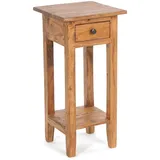 DESIGN DELIGHTS Telefontisch, Honig, Holz, 31x65x31 cm, Wohnzimmer, Wohnzimmertische, Beistelltische
