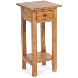 DESIGN DELIGHTS Telefontisch, Honig, Holz, 31x65x31 cm, Wohnzimmer, Wohnzimmertische, Beistelltische