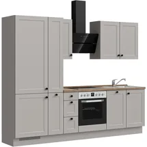 Nobilia Küchenzeile Cascada II 270 cm grau