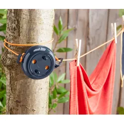 Tchibo - Camping-Wäscheleine - orange
