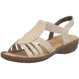 Rieker Sandalette Damen Beige 37