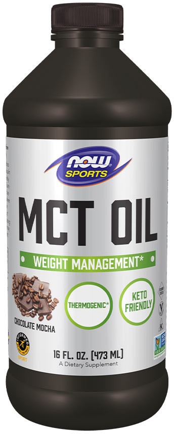 Now Foods MCT Oil - MCT Öl (473 ml, Chocolate Mocha)