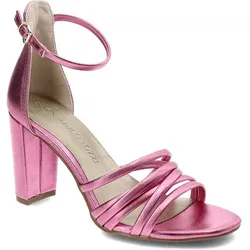 Pinke Sandalen Marco Tozzi Elegante Damenschuhe Mit Absatz, 39