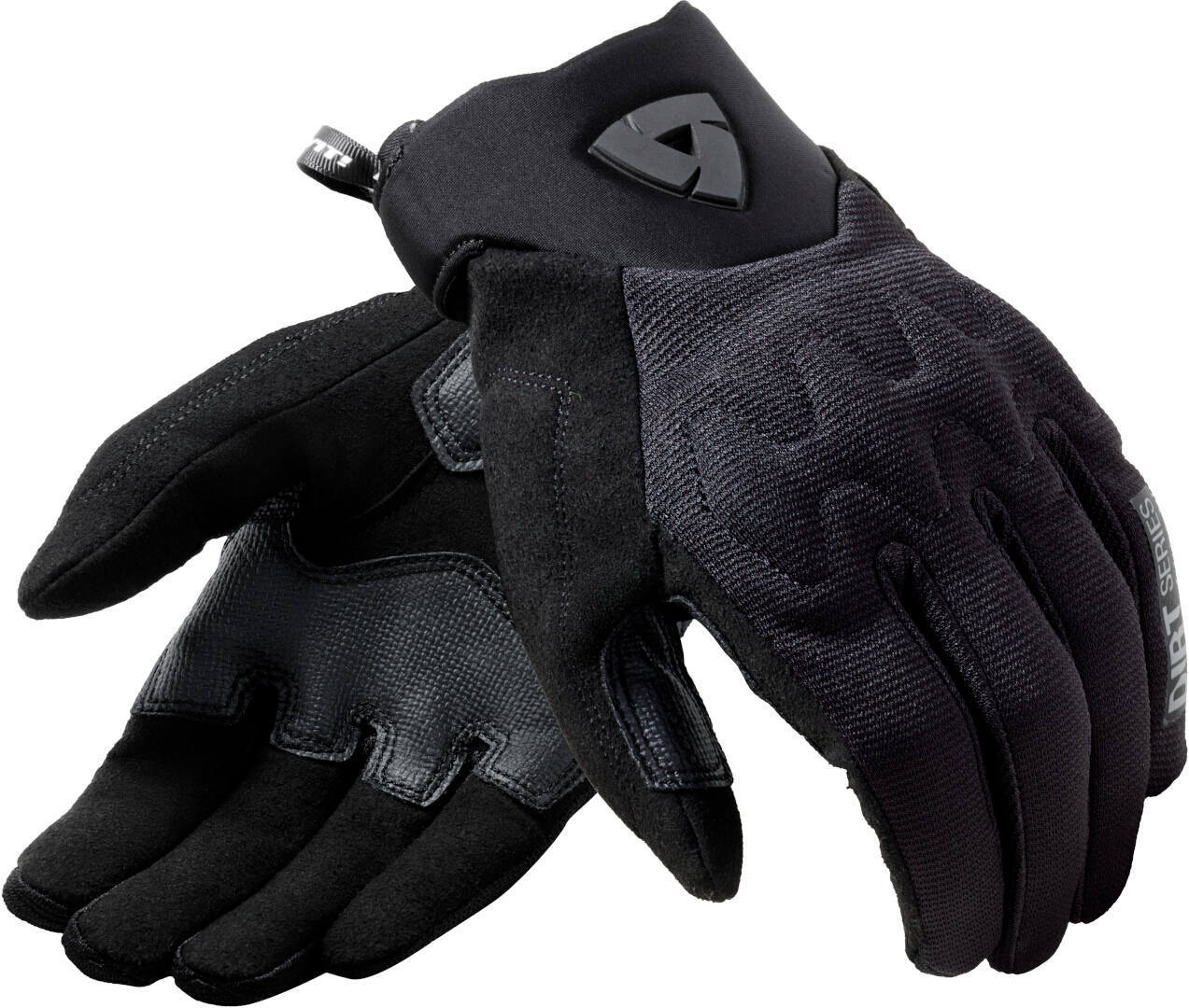 Revit Continent Motorfiets handschoenen, zwart, XL