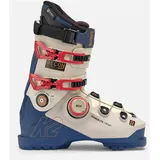 K2 Recon 120 BOA Herren Skischuhe Light Beige/Blau/Rot 29,5