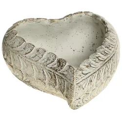Chic Antique Vittel Blumentopf Herz, H8xL20xB17 cm