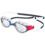 Zoggs Schwimmbrille Predator - Regular Fit - Farbe: Clear / Grey / ...