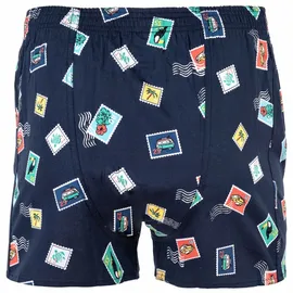 Happy Shorts Webboxershorts mehrfarbig L 2er Pack