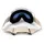 YEAZ Ski- und Snowboard-Brille hellblau/matt weiß BLACK RUN