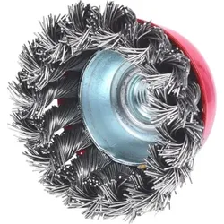 Rostfreie Stahldrahttopfbürste 0,5mm, Ø 65mm
