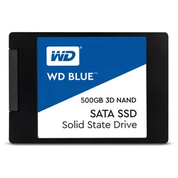WD Blue 3D NAND SATA SSD WDS500G2B0A - 500 GB SSD - intern - 2.5" (6.4 cm)