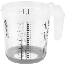 KEEEPER Messkanne Massimo mit Anti-Rutsch-Funktion 1 l Nordic Grau