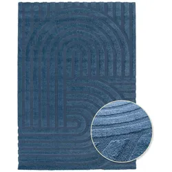 Teppich COSMO | Blau | Verschiedene Größen