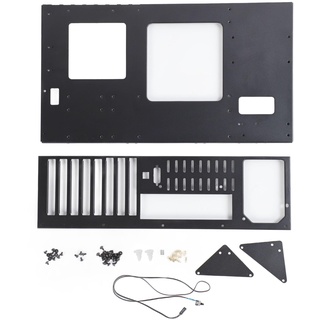 Bewinner Computer ATX Open Motherboard Rack, DIY Computer Motherboard Case Rack, ATX MATX PC Motherboard Case Frame, Gaming PC Case Open Frame Unterstützung für X79 X99 Dual Link